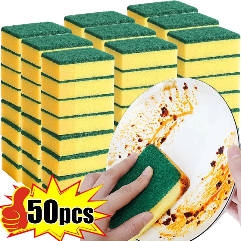 Commercial Kitchen Cleaning - 고흡수 양면 스펀지 매직 청소 스펀지