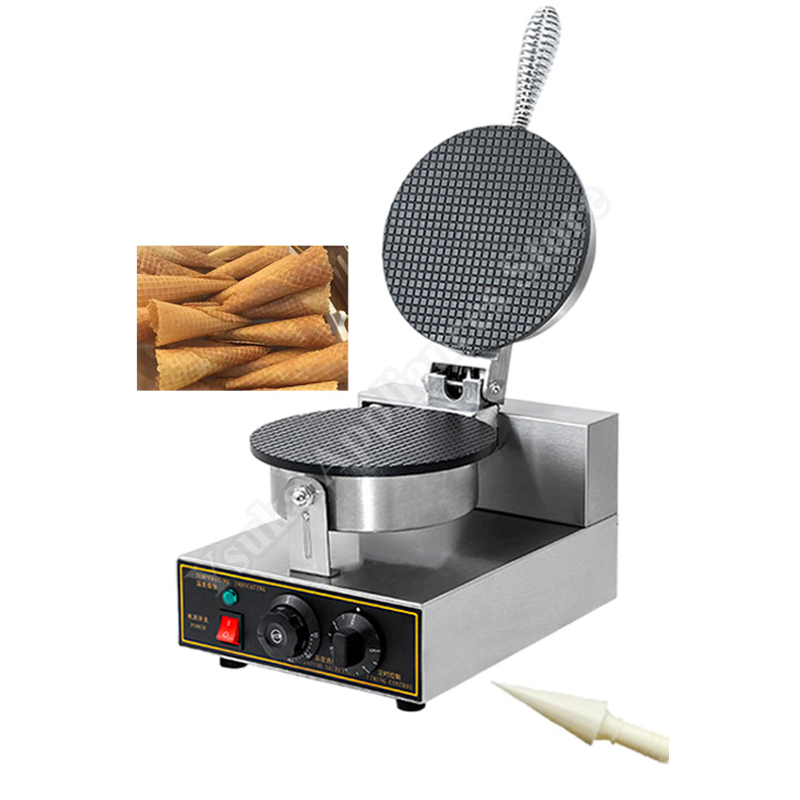 바삭한 아이스크림 콘 제조기, 상업용 아이스크림 와플  - Waffle Maker Commercial 리뷰 및 가격