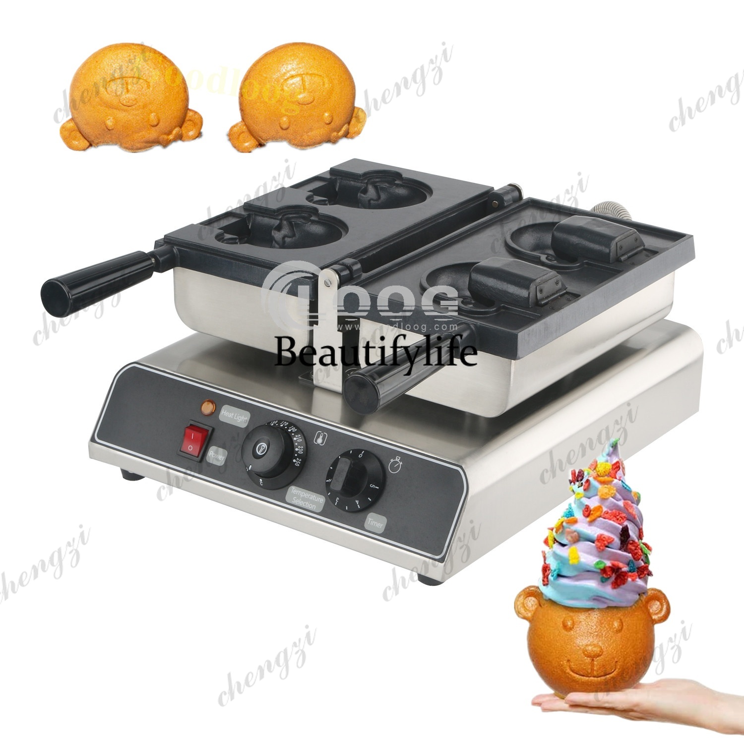 A81 상업용 식당 주방 장비 2개입 와플 메이커 - Waffle Maker Commercial 리뷰 및 가격