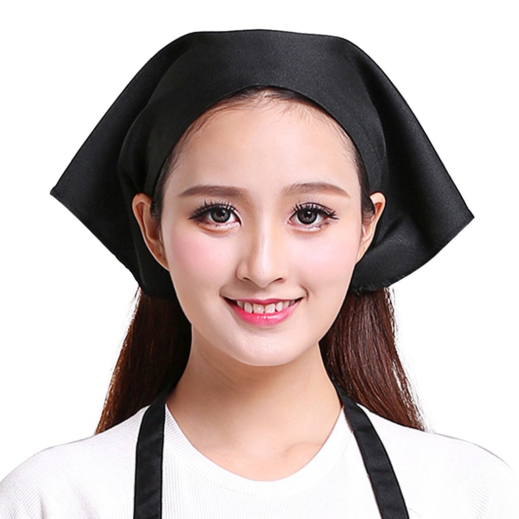 유니섹스 얇은 내구성 솔리드 컬러 셰프 모자 주방 삼각 - Commercial Kitchen Services 리뷰 및 가격