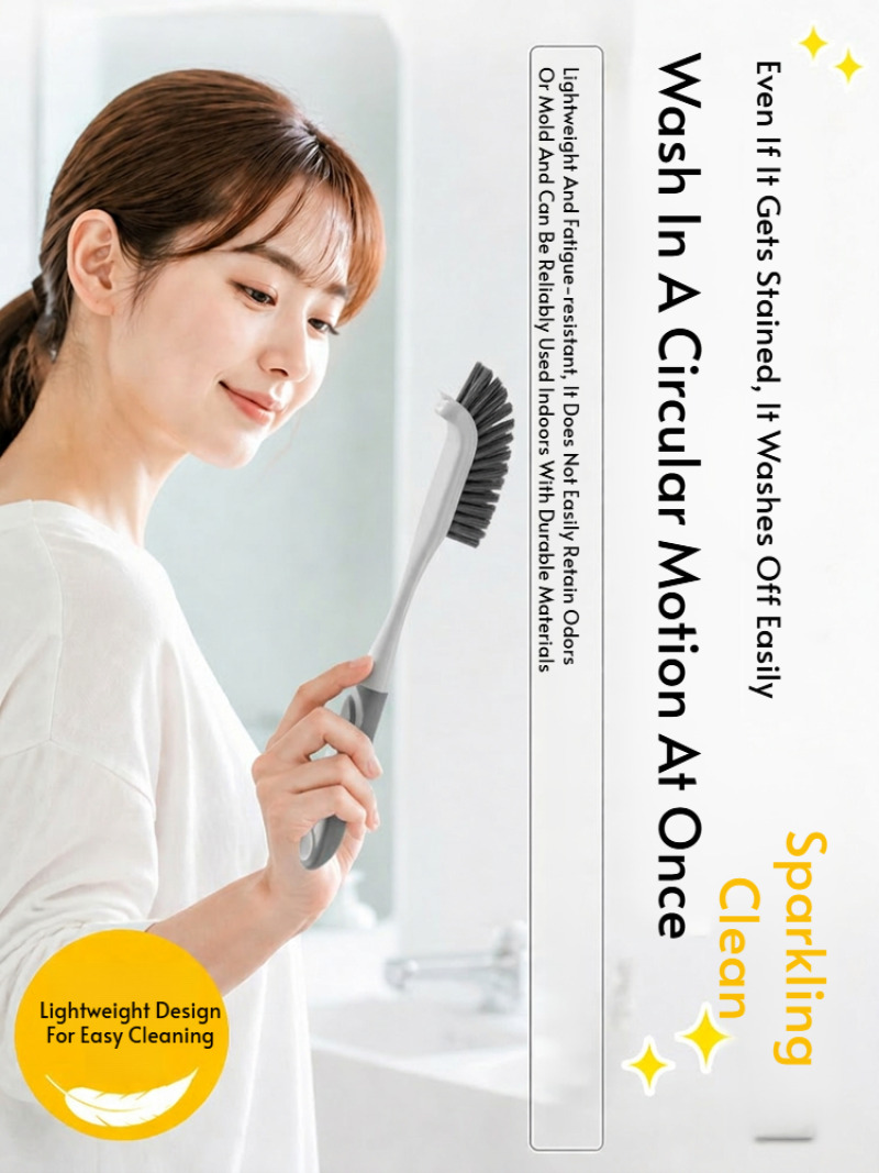 딱딱한 솔이 있는 스크럽 브러쉬 세트, 미끄럼 방지 손 - Commercial Kitchen Cleaning 리뷰 및 가격